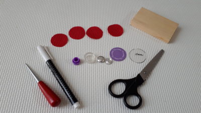 くるみボタン作成道具